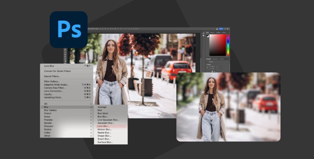 Explore the ways to blur background using AI