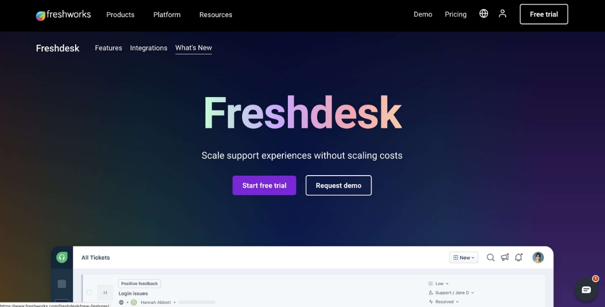 Best Customer Support Apps - Freshdesk