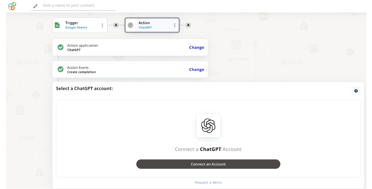 Connect ChatGPT Account
