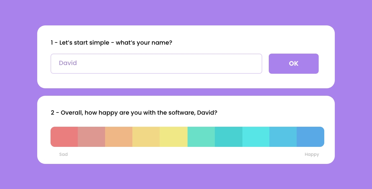 customer feedback forms
