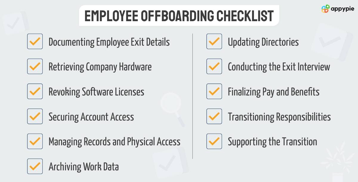 Employee Offboarding Checklist
