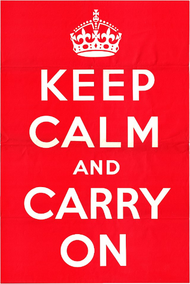 Keep Calm and Carry