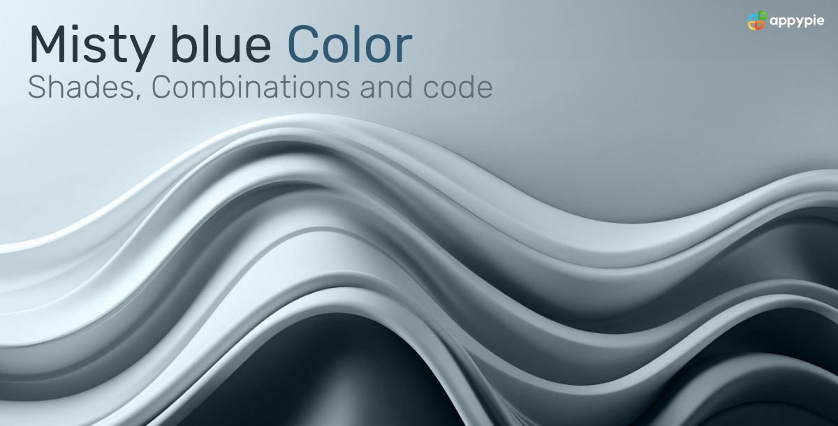 Misty blue ColorShades, Combinations and code