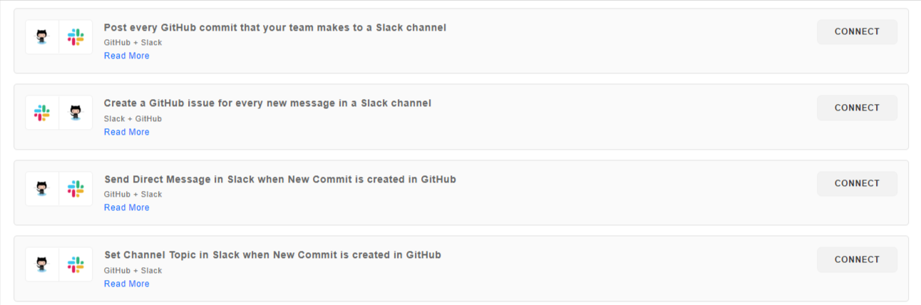 Slack and GitHub integration