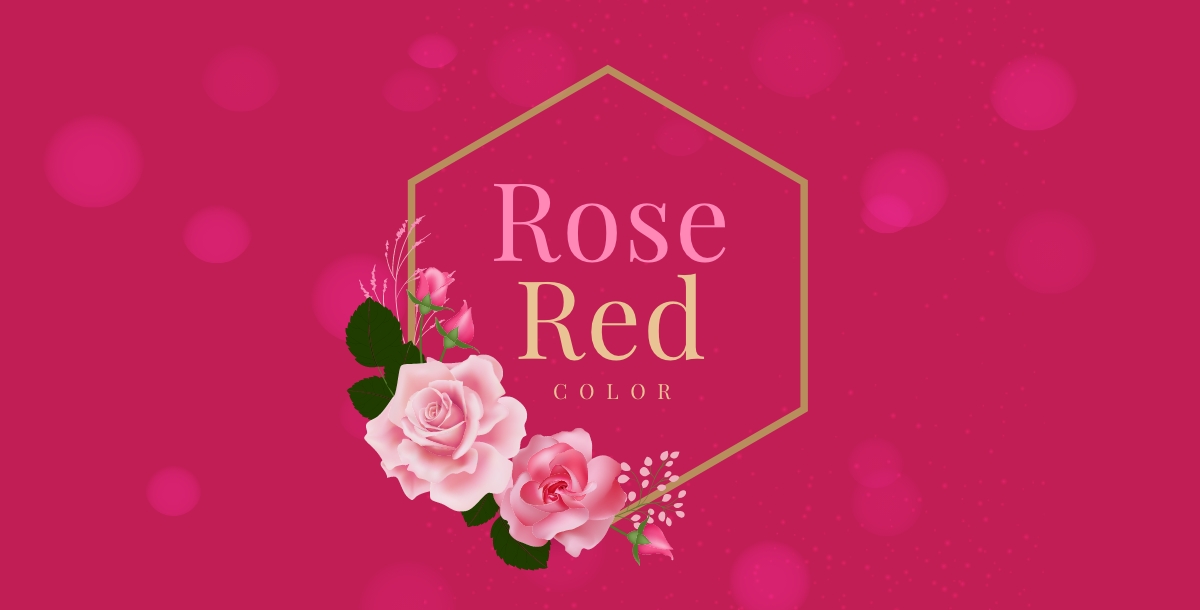 Using Rose Red Color in Design