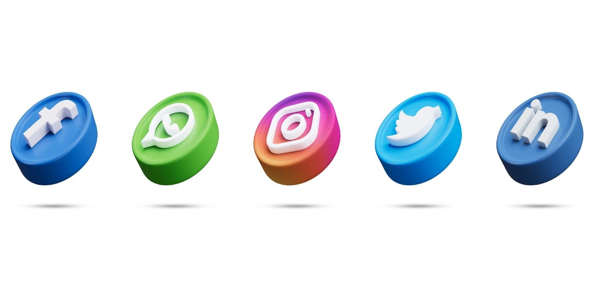 3D Social Media Icons Pack