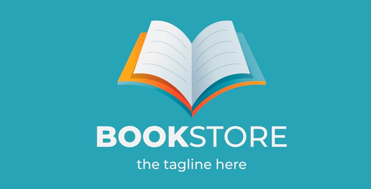 Bookstore Business Logo