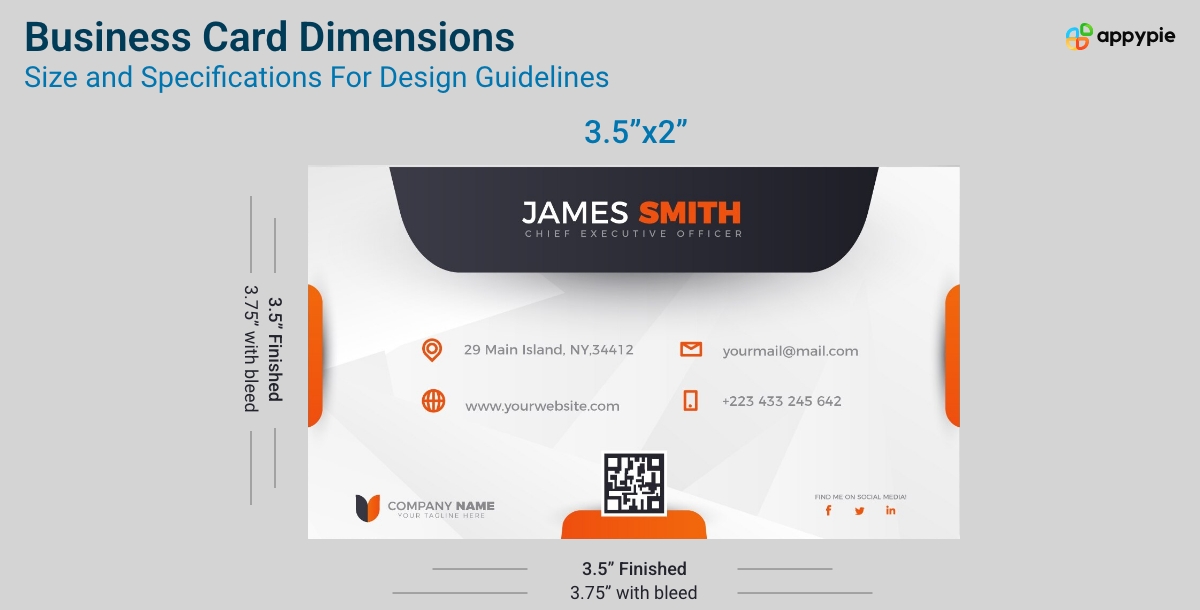 Business Card Dimensions Featured Image
