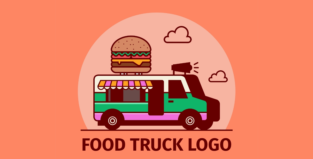 Food Truck Business Logo