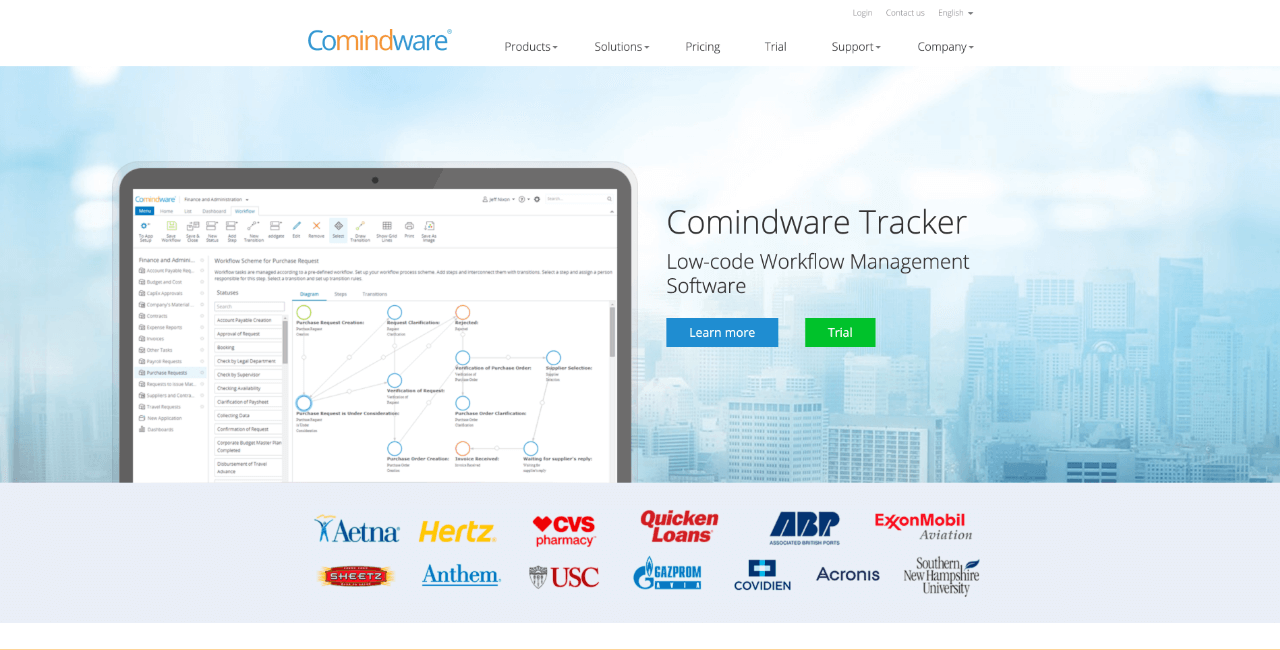 Comindware Tracker - Appy Pie
