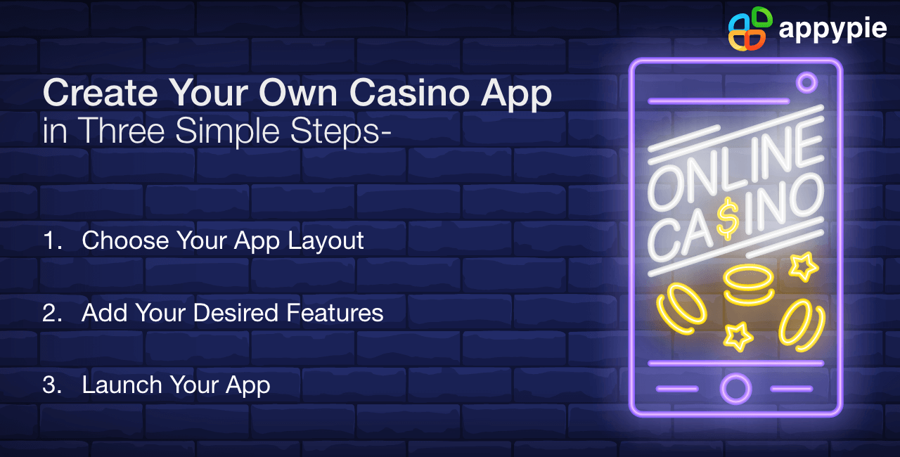 Create your own casino app - Appy Pie