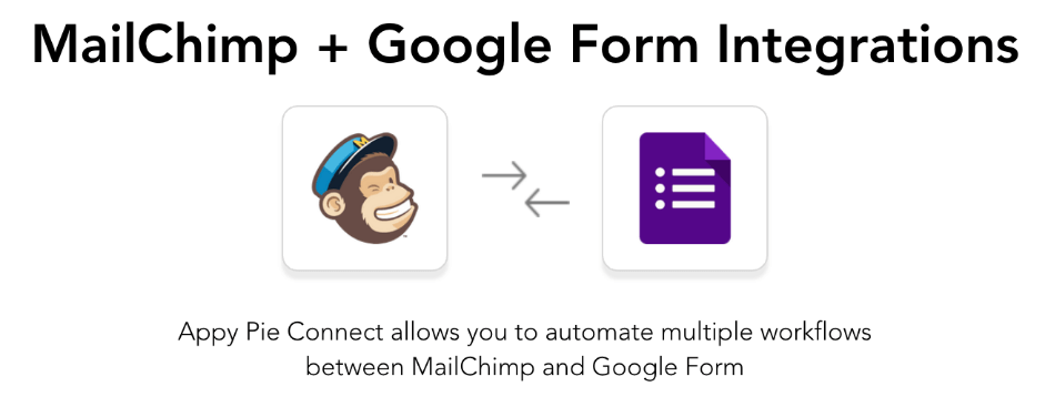 Google Forms & MailChimp Integration - Appy Pie