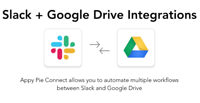 Slack - Google Drive - Appy Pie