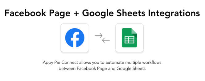 Facebook Page and Google Sheets integrations - Appy Pie