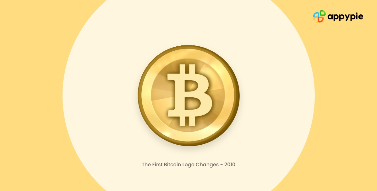 First change in Bitcoin Logo 