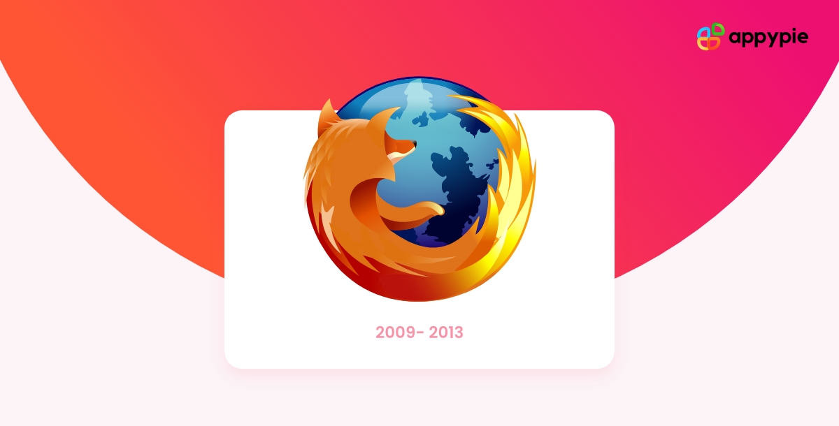 Firefox Logo: 2009- 2013