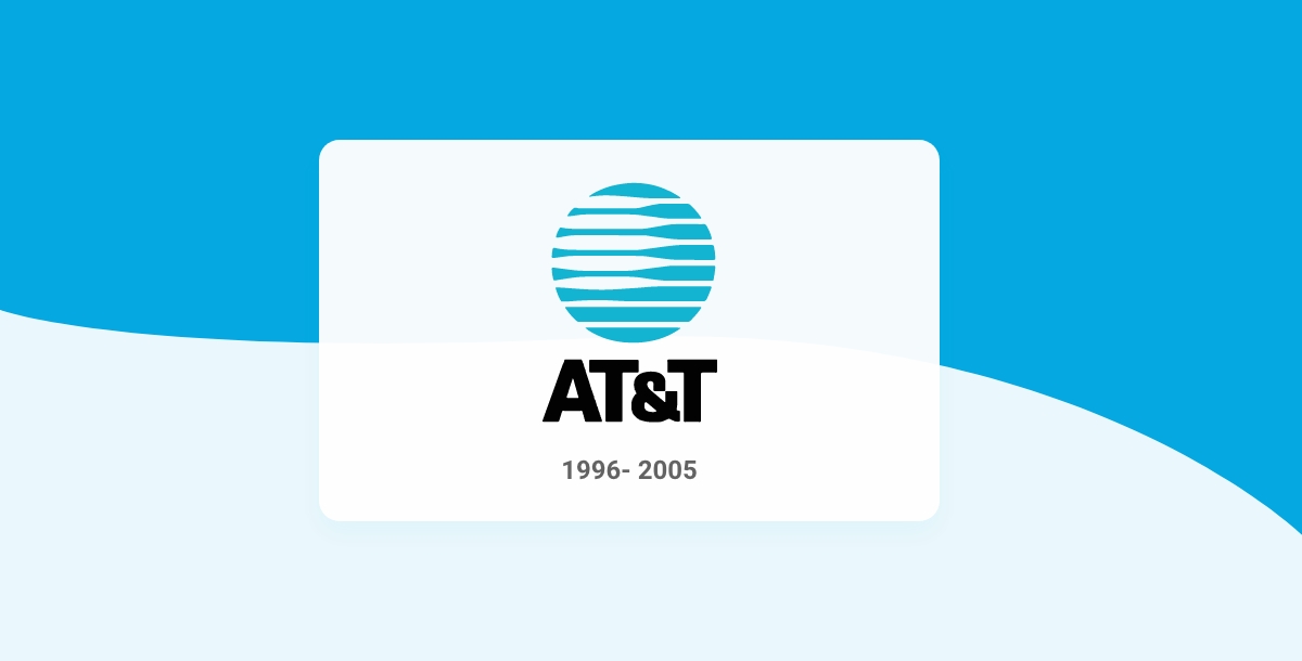 1996- 2005- AT&T logo