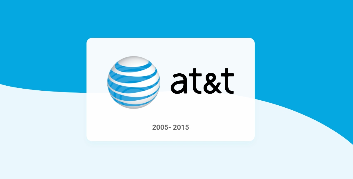 2005- 2015- AT&T Logo