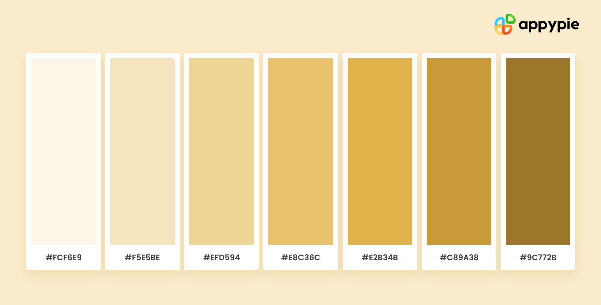 Champagne Color Hex Codes